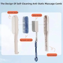 Kendini Temizleyen Saç Tarağı Midastech