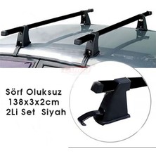 PINUKS Oluksuz Bagaj Ara Atkı Siyah 138CM Takım