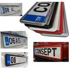 PINUKS Plaka Altı Dikdörtgen  Çerçeveli Gri Adet