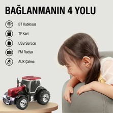 Traktör Tasarımlı Bluetooth Hoparlör Midastech
