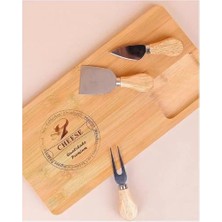 Bambu Peynir Kesme Sunum Tahtası Midastech