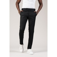 Perpant Slimfit Kemer Tokalı Yazlık Kumaş Pantolon