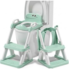 NPOL Latrina Çocuk Tuvaleti Lazımlık, Tuvalet Adaptörü , Merdivenli Tuvalet Eğitim Seti