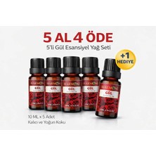 Harmoni Gül Esansiyel Uçucu Koku 10ML Difüzör Esansı Buhurdanlık Yağı ve Oda Kokusu  5AL 4öde
