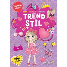 Parlayan Yıldız Trend Stil Boya-Yapıştır-Tasarla