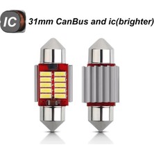 PINUKS Ampul Sofit Japon T11X31MM 12V 10 LED Canbus Beyaz   ( 107291 ) Takım