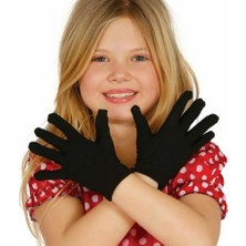 Markaon Siyah Renk Likralı 23 Nisan 29 Ekim 19 Mayıs Gösteri Bando Eldiveni 10 Çift ( 20 Adet ) Nessiwor