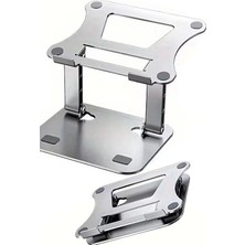 Gampus Metal Dayanıklı Tablet Laptop Standı Ayarlanabilir Açı Sarsılmaz Dayanıklı Masa Üstü Notebook Stand