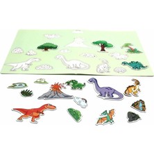 Freedom Storee 83915 Dıno World Manyetik Hikaye Oluşturma