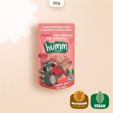 Markaon Organik Çilekli Glutensiz Vegan Mini Küpler 30 gr