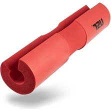 Ulu Pazarlama Yüksek Kaliteli Bar-Squat Pedi - Kırmızı, 44 cm Boy, 10 cm Dış Çap
