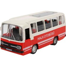 Freedom Storee Maxx Wheels Sesli ve Işıklı Nostaljik Halk Otobüsü 15 Cm. 1 Adet Fiyatıdır