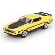 Freedom Storee 1/64 Ford Mustang Mach1 Grabber Yellow