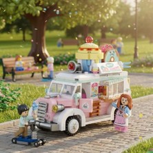 Freedom Storee LZ1738 Loz  Çörek Arabası  Block Oyuncak 583 Parça