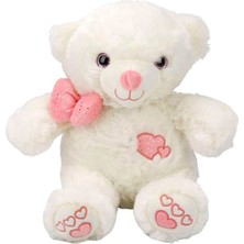 Freedom Storee 3186 Papyonlu Peluş Ayı 30 cm -Nessiworldman