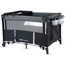 Kraft Sky Fold Anne Yanı Oyun Parkı 70 x 110 cm Koyu Gri