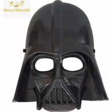 Markaon Yıldız Savaşları Maskesi Darth Vader Maskesi Siyah Renk