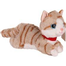 Freedom Storee KZL-2309034 Peluş Kedi 25 cm -Kızılkaya Oyuncak