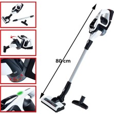 Freedom Storee 6812 Bosch Oyuncak Beyaz Elektrik Süpürgesi Sesli + Işıklı