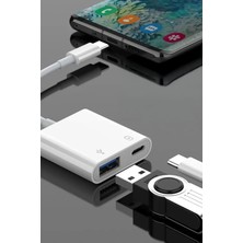 Gampus Type-C To USB 3.0 Konvertör Çevirici Flash Disk USB Bellek Type-C USB Dönüştürücü Cihazı