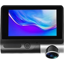 Ulu Pazarlama 4K IPS Ekran Araç Kamerası - Geniş Açı ve Gece Görüşü