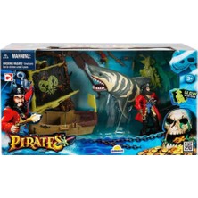 Freedom Storee Karanlıkta Parlayan Korsan Oyun Seti