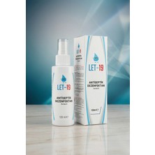 Let-19 Dezenfektan & Antiseptik 120ml Alkolsüz Su Bazlı Etkili Hipokloröz Asit