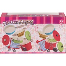 Freedom Storee ATF-3815-7A Renkli Tencere Tava Seti 11 Parça -Vardem Oyuncak