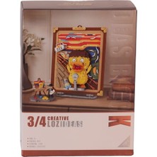 Freedom Storee LZ-1288 Ördek Ahşap Boyama 893 Parça Block Oyuncak