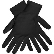 Markaon Siyah Renk Yetişkin Boy Likralı Gösteri Eldiveni