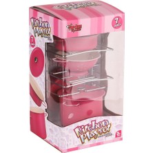 Freedom Storee ATF-683G-6 Raflı Pembe Tencere Tava Seti 7 Parça Nessiworld