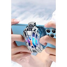 TechnoStation Kompakt Tak Çalıştır Mobil Oyuncular Için Cep Telefonu Soğutucu Geniş Yüzey Soğutucu Fan