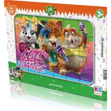Freedom Storee Ks Games 24 Parça Cats  Frame Puzzle