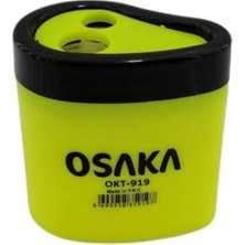 Osaka Sarı Çift Hazneli Damla Şekilli Kalemtraş