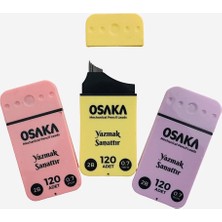 Osaka 120 li 2b Kalem Ucu 75 mm 0.7 mm 3 lü Set