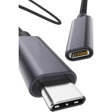 TechnoStation Type-C Uzatma Kablosu 3mt Type-C Giriş Uzatma Kablosu Yüksek Hızlı Veri Aktarım Kablosu