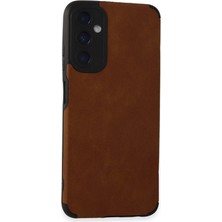 Brc Design Galaxy A05S Kılıf Loop Deri - Kahverengi