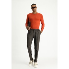 Kiğılı 7 Drop Super Slim Fit Eksra Dar Kesim Beli Lastikli Likralı Klasik Kumaş Pantolon
