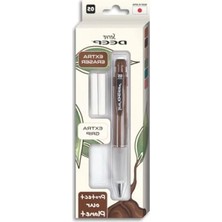 Ulu Pazarlama Kahverengi 0,5 mm Kalem ve Silgi Yedekli Set