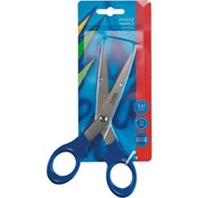 Ulu Pazarlama Ergonomik Mavi Saplı 160 mm Kağıt Makası