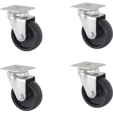 Burak Teker Burak Casters 50MM Çift Sıra Bilyeli Tekerlek 0512 Sms - 4 Adet