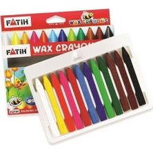 Fatih 12 Renk Jumbo Wax Crayon Pastel Boya