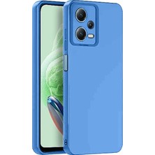 Eco Port Xiaomi Redmi Note 12 Pro 5g Kılıf Nano Içi Kadife Silikon - Mavi