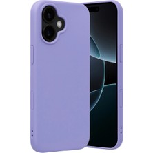 Eco Port Apple Iphone 17 Nano Içi Kadife Silikon - Lila