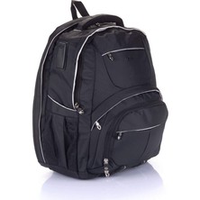 ÇÇS 50829 Siyah Ortopedik Laptop & Sırt Çantası