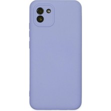 Brc Design Galaxy A03 Kılıf Nano Içi Kadife - Lila