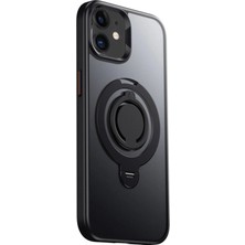 Eco Port Joko Apple Iphone 12 Avatar 360 Dönen Magsafe Kapak - Siyah