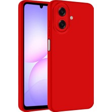 Eco Port Samsung Galaxy A07 4g First Silikon - Kırmızı