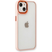 Eco Port Apple Iphone 14 Plus Kılıf Dora Kapak - Pudra