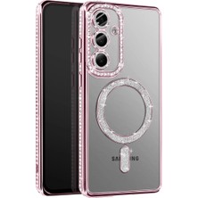 Eco Port Joko Samsung Galaxy S26 Joke Simli Magneticsafe Kılıf - Pembe